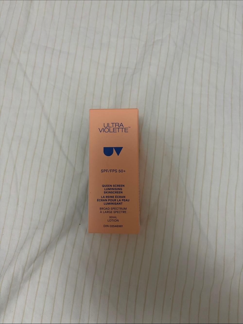 Ultra Violette Queen Screen Luminising Skinscreen - Peach/Coral Packaging